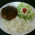 アミ～ゴ～'s cooksnap of when they made 簡単♪ふわふわハンバーグ☆.