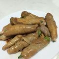 いちまー's cooksnap of when they made オクラの肉巻き.
