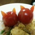 ＊もぅ子＊'s cooksnap of when they made お弁当･飾りに うさぎちゃん（キャラ）♪.