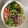 sararaママ's cooksnap of when they made さっぱり〜☆乗せるだけサラダうどん.
