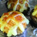 babio's cooksnap of when they made 椎茸の肉詰め★マヨネーズ焼き.