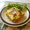 ローズレース's cooksnap of when they made エッグ＆コーン☆チーズトースト.
