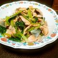 かおりんごぬ's cooksnap of when they made ご飯がすすむ！鮭と小松菜の炒め物.