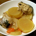 rekoreko☆'s cooksnap of when they made さば水煮缶詰と大根の煮物.