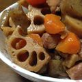 かわみっきー's cooksnap of when they made レンコンと鶏の煮物♪.