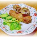 チィボー's cooksnap of when they made アジの春巻き.