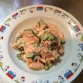 Rie0911's cooksnap of when they made 簡単☆ささみと胡瓜の明太子和え.