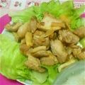 えみちょりん♪'s cooksnap of when they made 簡単☆鶏もも肉のガリバタ醤油炒め.