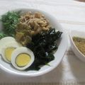 miyuki12's cooksnap of when they made 豚生姜焼肉(レバーでも）サラダバンメン.