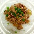 にゃにゃ☆☆☆'s cooksnap of when they made コンビニ弁当を再現！ねぎ塩豚丼.