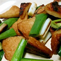 Sac’HiNa's cooksnap of when they made 簡単おつまみ♫焼きネギとさつまあげ.