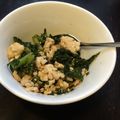 pear子's cooksnap of when they made お手軽常備菜♪大根葉とひき肉の甘辛炒め.