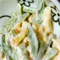 まこと1127's cooksnap of when they made じゃが芋にんじんの梅マヨ和え.
