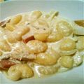 よっちゃん★☆★'s cooksnap of when they made れんこん×おからのニョッキ♪お豆腐ソース.