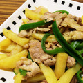 titatan's cooksnap of when they made 豚・ジャガイモ・ピーマンのカレー炒め.