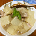 feleza's cooksnap of when they made 鶏肉と大根の煮物～生姜あん仕立て～.