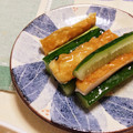 たまにゃんときよみ's cooksnap of when they made きゅうりとちくわのごま油和え.