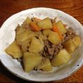 村人ace's cooksnap of when they made 簡単肉じゃが.