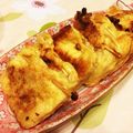 0806ma's cooksnap of when they made ネギ＆納豆＆チーズ入り・薄揚げ焼き.