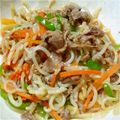 ももまりやま's cooksnap of when they made 醤油麹で♢牛肉とこんにゃくの炒めもの.