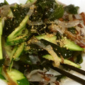 めがねりんご's cooksnap of when they made クラゲときゅうりの酢の物.