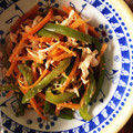 なちゅ☆みぃ's cooksnap of when they made もやしとササミの中華サラダ.