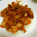 bunbun＊'s cooksnap of when they made コクうま ♡豚きむち.
