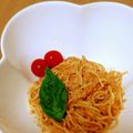 Tharu521's cooksnap of when they made 我が家のトマトクリームパスタ♪.