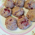 ゆかぴばら's cooksnap of when they made いちごのさくっとふわっふわっクッキー♡.