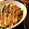 ベース担当えりぽん！'s cooksnap of when they made 節約☆ちくわともやしのとんぺい焼き風.