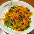 どらM＆K's cooksnap of when they made 【簡単！】水菜とにんじんのウェイバー炒め.