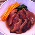 abc345's cooksnap of when they made 鴨の治部煮.