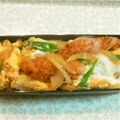 BYU's cooksnap of when they made エビフライ丼.