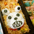 赤い電話's cooksnap of when they made 幼稚園弁当！ﾜﾝﾋﾟｰｽ！ﾍﾞﾎﾟ★.