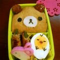 たいぴーェン's cooksnap of when they made リラックマ＆コリラックマいなり弁当.