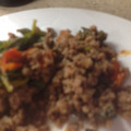 ★★★★★★★★'s cooksnap of when they made トマトとひき肉のポパイ炒め.
