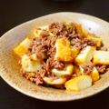 ガメコ's cooksnap of when they made ✿厚揚げと豚ひき肉の❀簡単✿甘辛炒め.