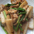 モモマンゴー's cooksnap of when they made 箸がとまらん！豚肉と長芋のオイスター炒め.
