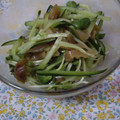sumityon830's cooksnap of when they made きゅうりとザーサイの☆和え物.