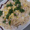 そらおのえくぼ's cooksnap of when they made 苦くない！簡単☆パセリとツナコーンパスタ.