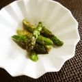 kebeibiko's cooksnap of when they made アスパラのアンチョビガーリック炒め.