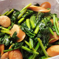 aimama035's cooksnap of when they made 簡単美味ほうれん草とウインナーのマヨ炒め.