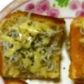 ma___111's cooksnap of when they made しらすチーズトースト.★.