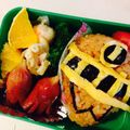 ふじたかな's cooksnap of when they made トッキュウジャー★キャラ弁.