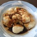 aoiori5216's cooksnap of when they made レンジで簡単♪とろりん豆乳わらびもち.