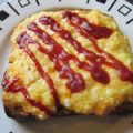 PARNELL's cooksnap of when they made ☆パパの手作り・簡単エッグトースト.