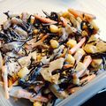 ゆまうたか's cooksnap of when they made ひじきとれんこんの野菜たっぷりサラダ.