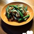 このぽたん's cooksnap of when they made デトックス☆いんげん玉ねぎ炒め☆.