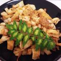 たいちゃ〜ん's cooksnap of when they made 竹輪の生姜醤油炒め.