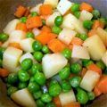 ほのぼのいっこ's cooksnap of when they made グリーンピースのベーコンバター炒め.